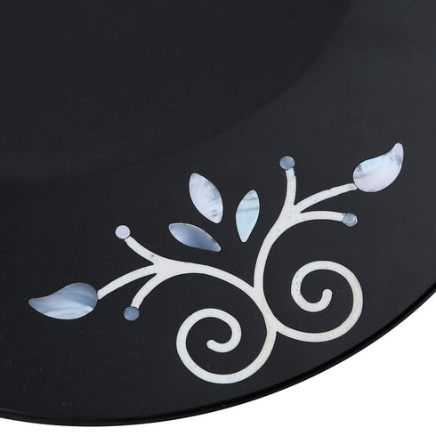 Serving Platter with Mother of Pearl Inlay